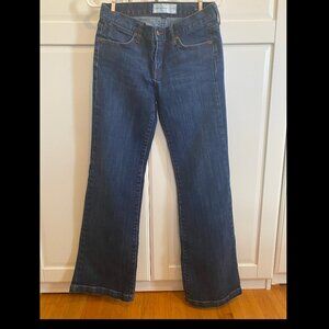 Paper Denim & Cloth Jayne Medium Rise Wide Leg Jeans Blue Denim Medium Wash Sz 6